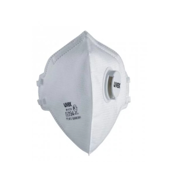 Toz/Buxar/Metal tüstüsünə qarşı klapanlı respirator UVEX Silv-air classic 3310 FFP3, qutu