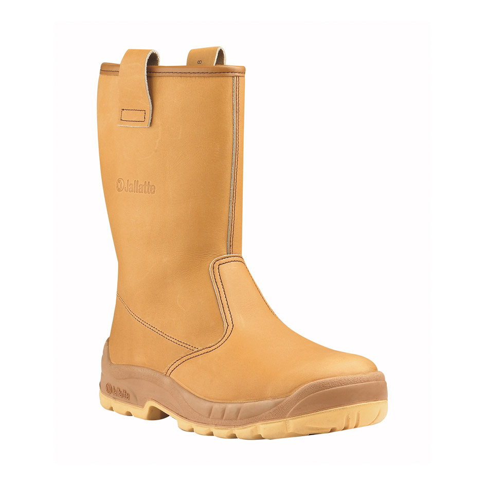 Safety rigger boots JALLATTE JALASKA SAS S3, tan
