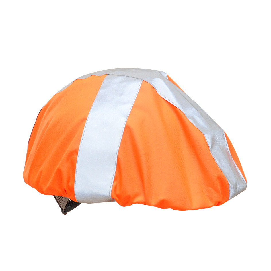 FR Antistatic Hi Viz helmet cover with reflective stripes
